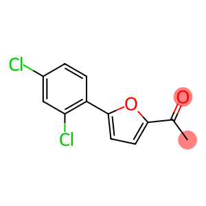 1-[5-(2,4-dichlorophenyl)-2-furyl]ethan-1-one