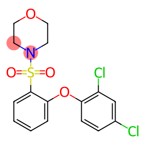 4-{[2-(2,4-dichlorophenoxy)phenyl]sulfonyl}morpholine