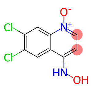 6,7-DICHLORO-4-(HYDROXYAMINO)QUINOLINE1-OXIDE