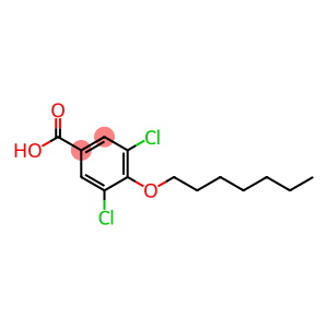 3,5-DICHLORO-4-(HEPTYLOXY)BENZOIC ACID