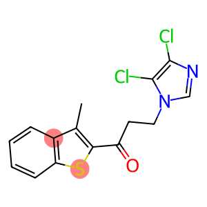 3-(4,5-DICHLORO-1H-IMIDAZOL-1-YL)-1-(3-METHYLBENZO[B]THIOPHEN-2-YL)PROPAN-1-ONE