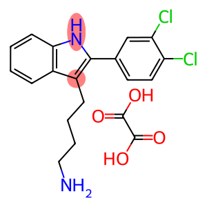 4-[2-(3,4-DICHLOROPHENYL)-1H-INDOL-3-YL]-1-BUTANAMINE OXALATE