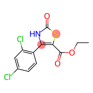 4-(2,4-DICHLORO-PHENYL)-2-OXO-2,3-DIHYDRO-THIAZOLE-5-CARBOXYLIC ACID ETHYL ESTER