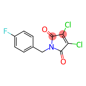 3,4-DICHLORO-1-(4-FLUOROBENZYL)-1H-PYRROLE-2,5-DIONE