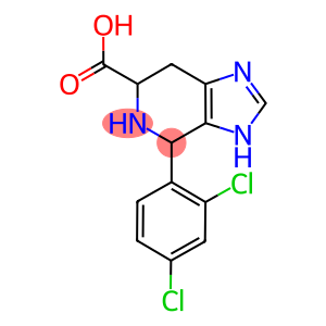 4-(2,4-DICHLORO-PHENYL)-4,5,6,7-TETRAHYDRO-3H-IMIDAZO[4,5-C]PYRIDINE-6-CARBOXYLIC ACID