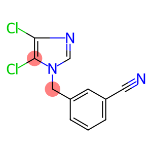 3-[(4,5-DICHLORO-1H-IMIDAZOL-1-YL)METHYL]BENZONITRILE