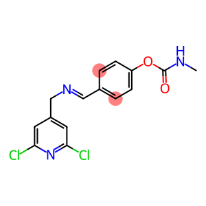 4-(([(2,6-DICHLORO-4-PYRIDYL)METHYL]IMINO)METHYL)PHENYL N-METHYLCARBAMATE