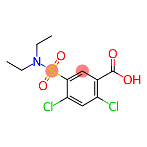 2,4-DICHLORO-5-DIETHYLSULFAMOYL-BENZOIC ACID