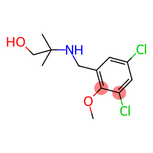 2-((3,5-DICHLORO-2-METHOXYBENZYL)AMINO)-2-METHYLPROPAN-1-OL