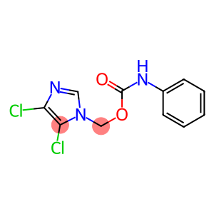 (4,5-DICHLORO-1H-IMIDAZOL-1-YL)METHYL N-PHENYLCARBAMATE