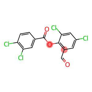 2,4-DICHLORO-6-FORMYLPHENYL 3,4-DICHLOROBENZOATE