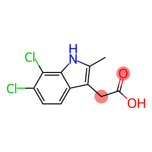 (6,7-DICHLORO-2-METHYL-1H-INDOL-3-YL)ACETIC ACID