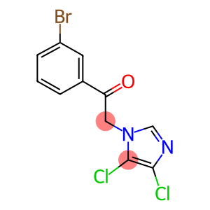 2-(4,5-DICHLOROIMIDAZOLYL)-1-(3-BROMOPHENYL)ETHAN-1-ONE