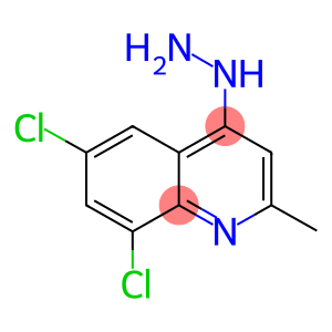 6,8-DICHLORO-4-HYDRAZINOQUINALDINE