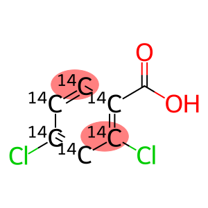 2,4 DICHLOROBENZOIC ACID, [RING-14C(U)]