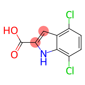 4,7-Dichloroindole-2-carboxylic acid