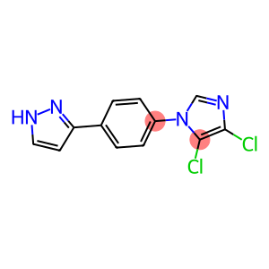 4,5-DICHLORO-1-[4-(1H-PYRAZOL-3-YL)PHENYL]-1H-IMIDAZOLE