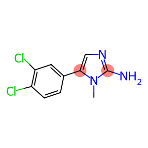 5-(3,4-DICHLORO-PHENYL)-1-METHYL-1H-IMIDAZOL-2-YLAMINE