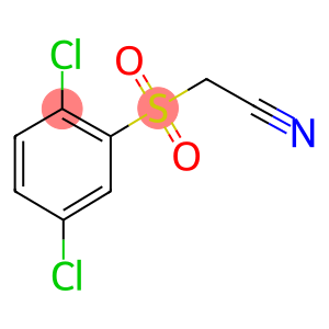 2-((2,5-DICHLOROPHENYL)SULFONYL)ETHANENITRILE