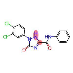 1-(3,4-Dichlorophenyl)-2,5-dihydro-5-oxo-1H-1,2,4-triazole-3-carboxylicacidphenylamide