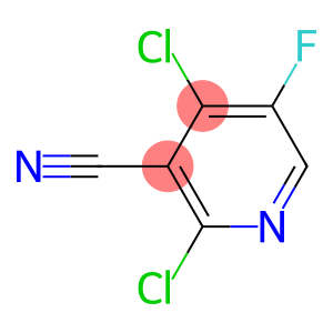 2,4-DICHLORO-3-CYANO-5-FLUORO PYRIDINE