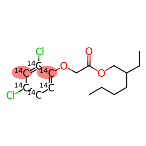 2,4-DICHLOROPHENOXY ACETIC ACID ETHYLHEXANYL ESTER [RING-14C(U)]