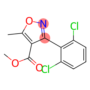 3-(2,6-Dichlorophenyl)-5-methylisoxazole-4-carboxylic acid methyl ester