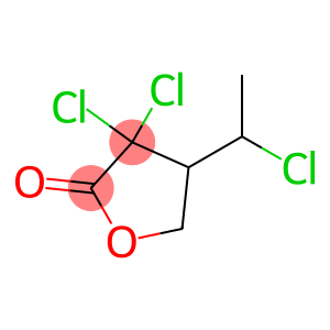 3,3-Dichloro-4-(1-chloroethyl)dihydrofuran-2(3H)-one