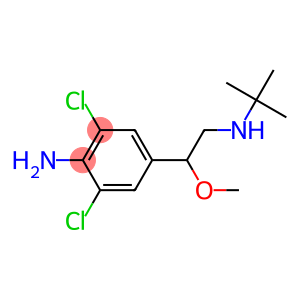 N-(tert-Butyl)-4-amino-3,5-dichloro-β-methoxyphenethylamine