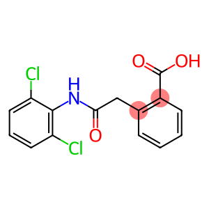 2-[2-[2,6-Dichloroanilino]-2-oxoethyl]benzoic acid