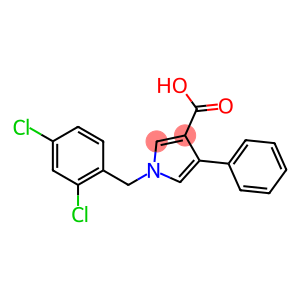 1-(2,4-Dichlorobenzyl)-4-phenyl-1H-pyrrole-3-carboxylic acid