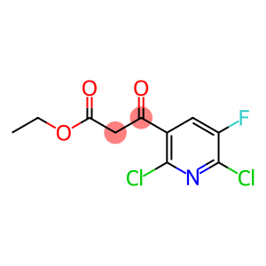 3-(2,6-Dichloro-5-fluoro-3-pyridinyl)-3-oxopropionic acid ethyl ester