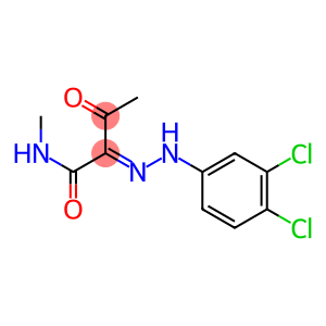 2-[2-(3,4-Dichlorophenyl)hydrazono]-1-(methylamino)butane-1,3-dione