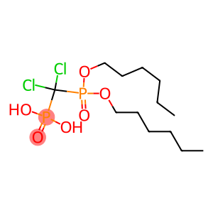 Dichloro[bis(hexyloxy)phosphinyl]methylphosphonic acid