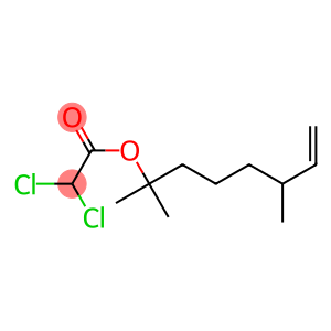 Dichloroacetic acid 1,1,5-trimethyl-6-heptenyl ester