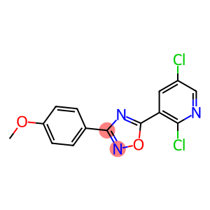 5-(2,5-DICHLORO-3-PYRIDYL)-3-(4-METHOXYPHENYL)-1,2,4-OXADIAZOLE, TECH