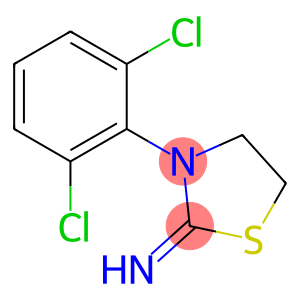 3-(2,6-DICHLOROPHENYL)-1,3-THIAZOLIDIN-2-IMINE