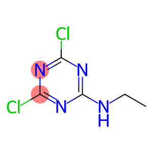 2,4-DICHLORO-6-ETHYLAMINO-1,3,5-TRIMAZINE