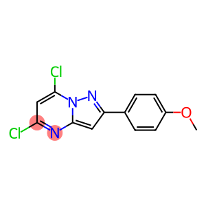 5,7-DICHLORO-2-(4-METHOXYPHENYL)PYRAZOLO[1,5-A]PYRIMIDINE