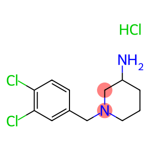 1-(3,4-Dichloro-benzyl)-piperidin-3-ylamine hydrochloride