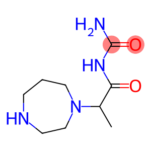 [2-(1,4-diazepan-1-yl)propanoyl]urea