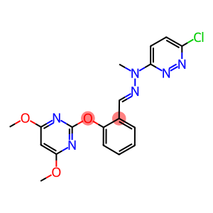 2,3-DIAZA-4-[2-[(4,6-DIMETHOXYPYRIMIDIN-2-YL)OXY]PHENYL]-2-(6-CHLOROPYRIDAZIN-3-YL)BUT-3-ENE
