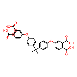 4-(4-{1-[4-(3,4-dicarboxyphenoxy)phenyl]-1-methylethyl}phenoxy)phthalic acid