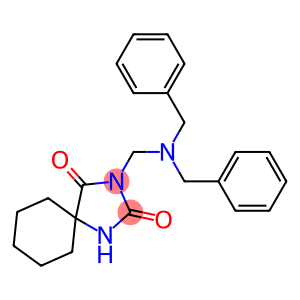 3-[(Dibenzylamino)methyl]-2,4-dioxo-1,3-diazaspiro[4.5]decane