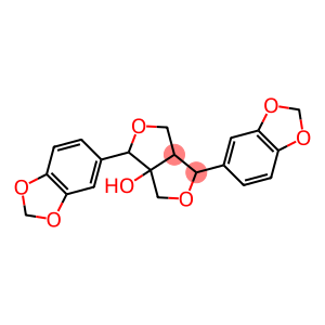 1,4-di(1,3-benzodioxol-5-yl)dihydro-1H,3H-furo[3,4-c]furan-3a(4H)-ol