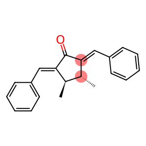 2,5-DIBENZYLIDENE-TRANS-3,4-DIMETHYLCYCLOPENTANONE