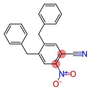 4,5-dibenzyl-2-nitrobenzonitrile