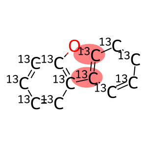 Dibenzofuran  (13C12) Solution