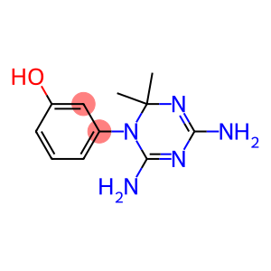 3-[(4,6-Diamino-1,2-dihydro-2,2-dimethyl-1,3,5-triazin)-1-yl]phenol