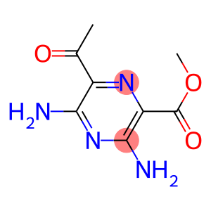 3,5-Diamino-6-acetylpyrazine-2-carboxylic acid methyl ester